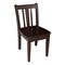 International Concepts Rectangle Set of 2 San Remo Juvenile Chairs, 13.2 in W, 16 in L, 26 in H, Wood, Rich Mocha CC15-105P - alternate 3